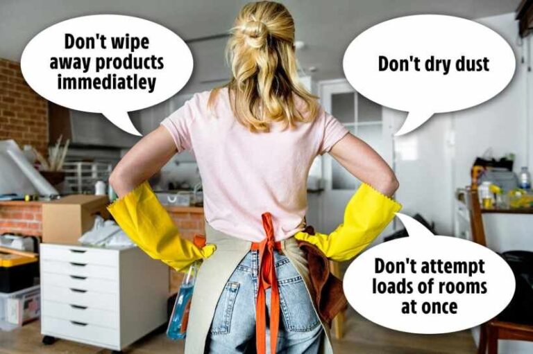 CLEAN SWEEP I’m a cleaning expert – the worst things to do when starting a spring clean & why you should never wipe first