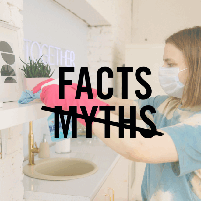 Cleaning Myth busting 101: What Not to Believe About Cleaning!